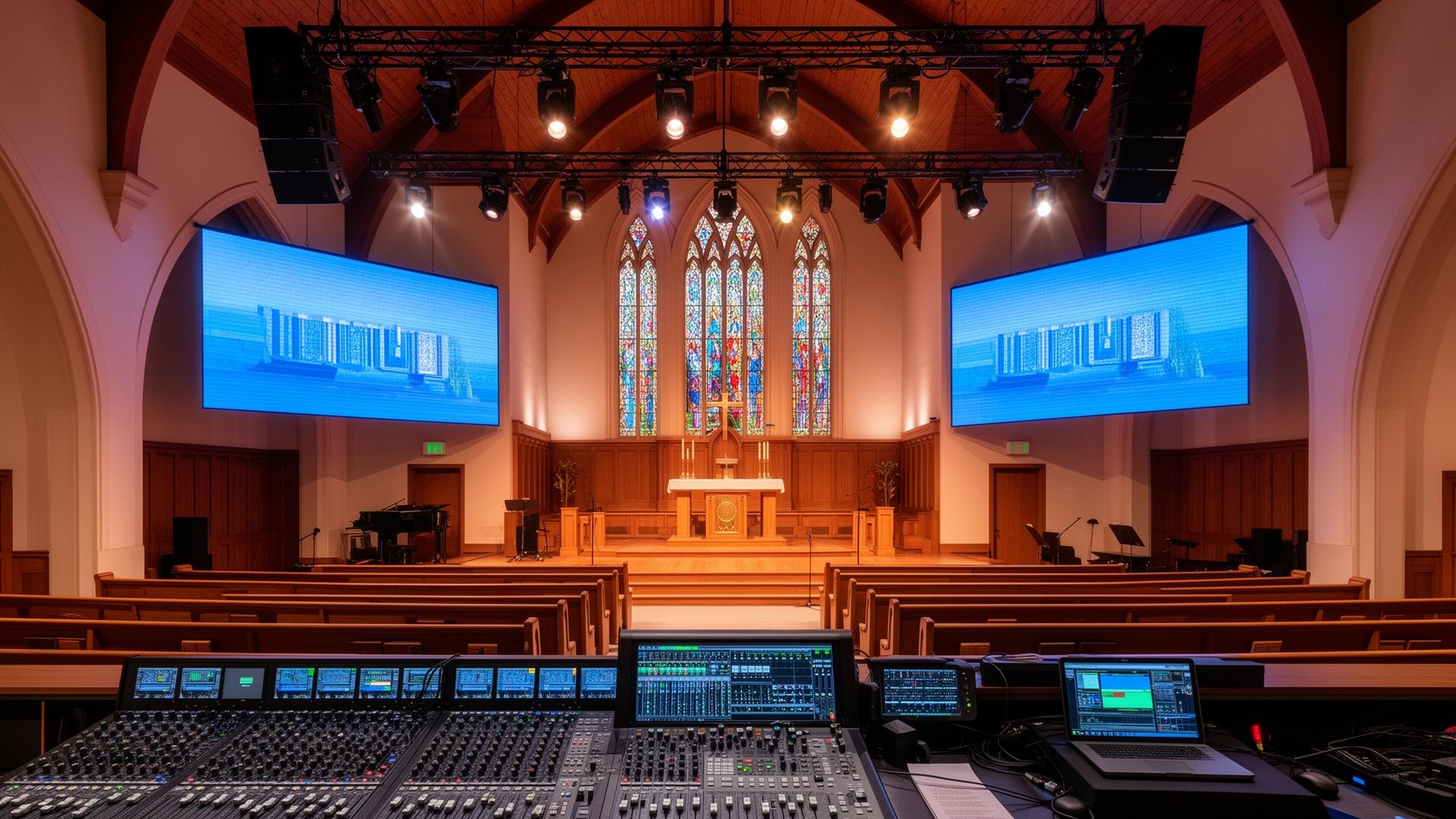 Smart Classroom AV Setup